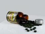  600 adet x 500 mg Tablet Spirulina Net:300g (Cam Kavanoz - 3'lü Set)